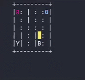 Taxi Driver Reinforcement Learning Screenshot